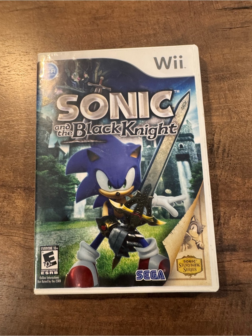 Sonic and the Black Knight Nintendo Wii 2009 Game Complete w/ Manual SEGA